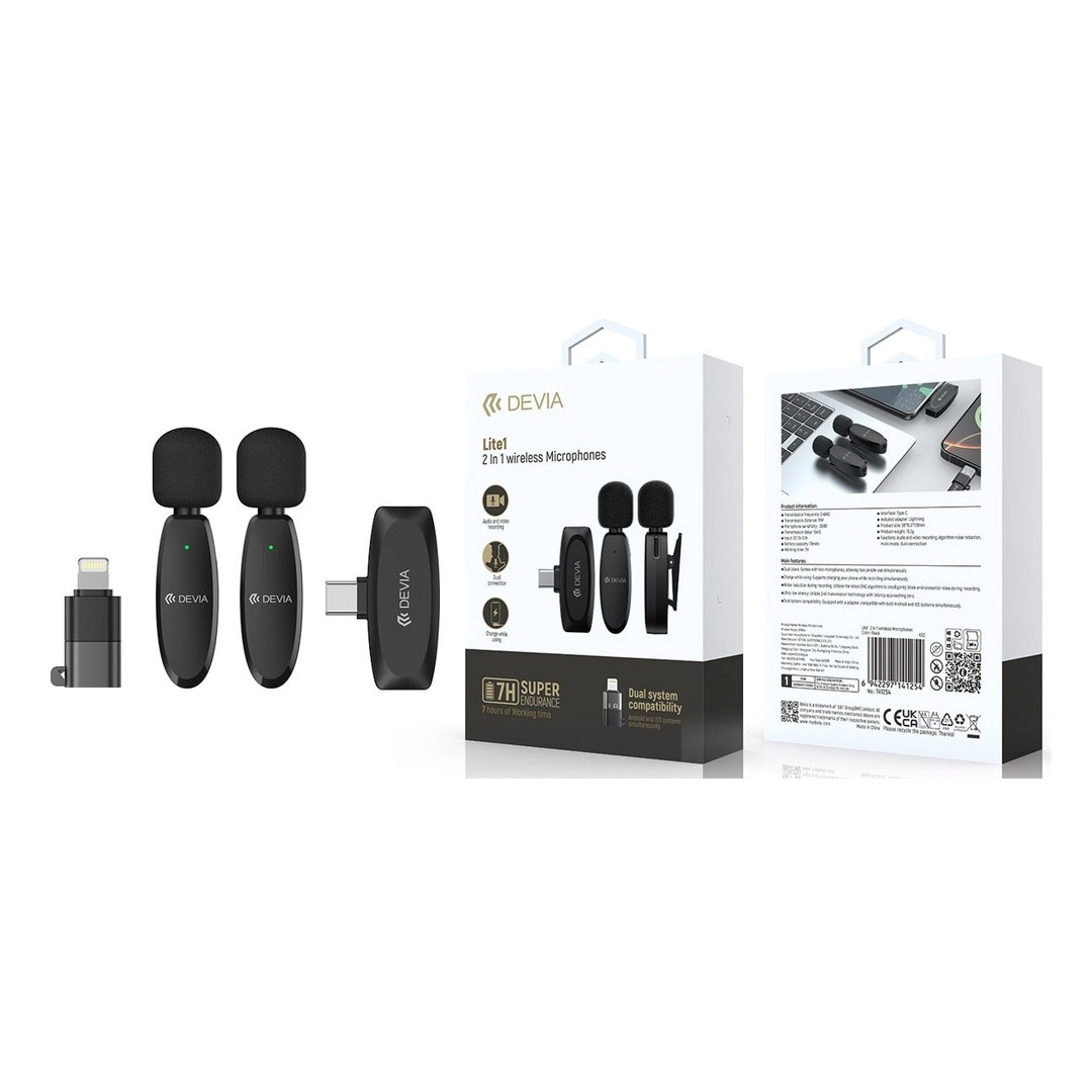 Lite1 2 In 1 wireless Microphones Lite1 2 In 1 wireless Microphones