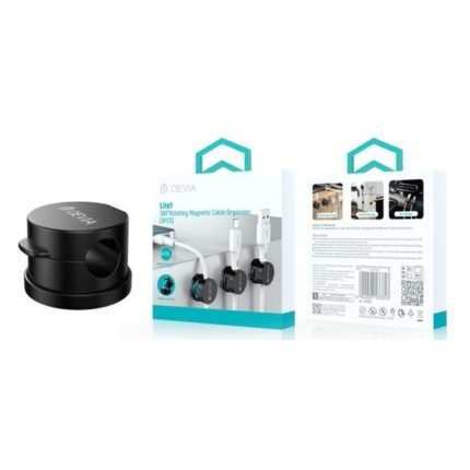 Lite1 360° Rotating Magnetic Cable Organiser (3PCS)