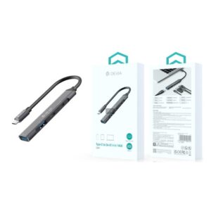 Lite1 Type-C to 2A+2C 4 In 1 HUB