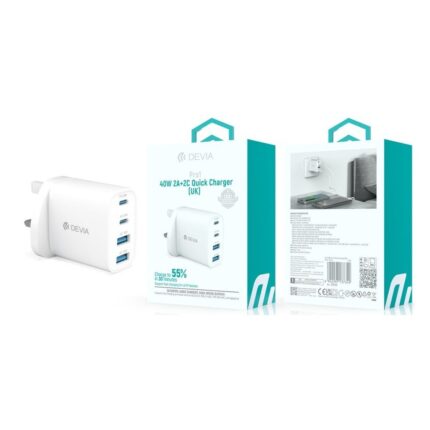 Pro1 40W 2A+2C Quick Charger(UK)