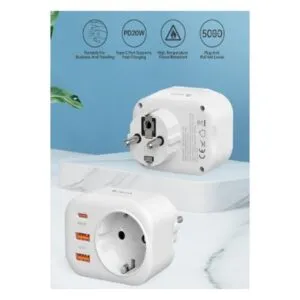 Smart Series 2A+C PD 20W Auto Power Socket (EU)