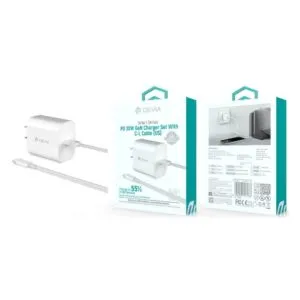 Комплект зарядного устройства Smart Series PD 30 Вт на основе GaN с кабелем C-L (версия для США)