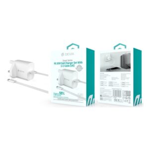 Smart Series PD 30W GaN Charger Set With USB-C Cable(UK)
