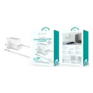 Kit de chargeur GaN Smart Series PD 30 W avec câble USB-C (Royaume-Uni)