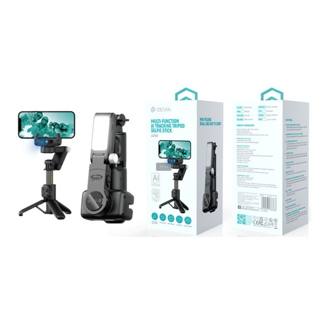 Ultra1 Multi-function AI Tracking Handheld Gimbal Shake- proof Tripod Selfie Stick Ultra1 Multi-function AI Tracking Handheld Gimbal Shake- proof Tripod Selfie Stick