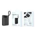 Ultra4 PD 65W Power Bank With Built-in Cable & Digital Display (20000mAh)