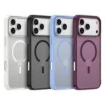 Funda magnética de la serie Shield para iPhone 18, apta para la piel