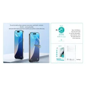 Ultra TPU Clear Intelligent Protective Film (8'') (20PCS)