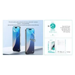 Ultra TPU Clear Intelligent Protective Film (8'') (50PCS)
