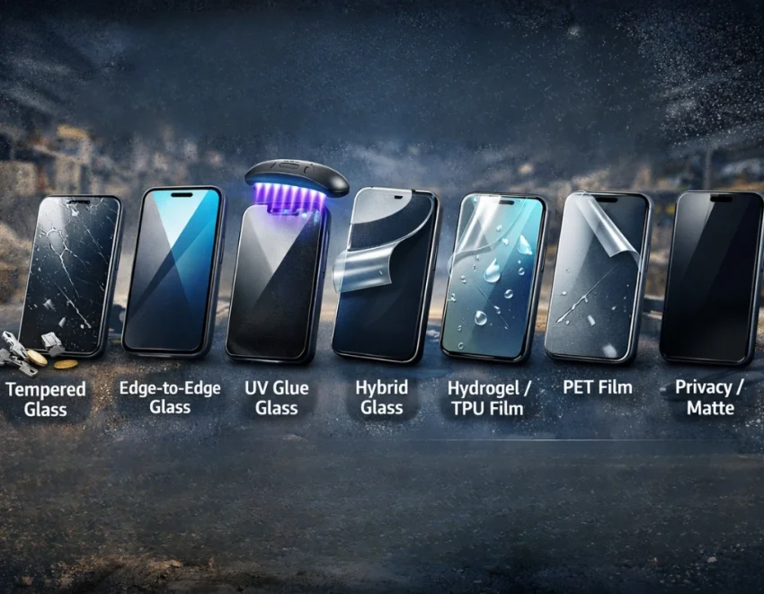 Best types of mobile screen protectorsn