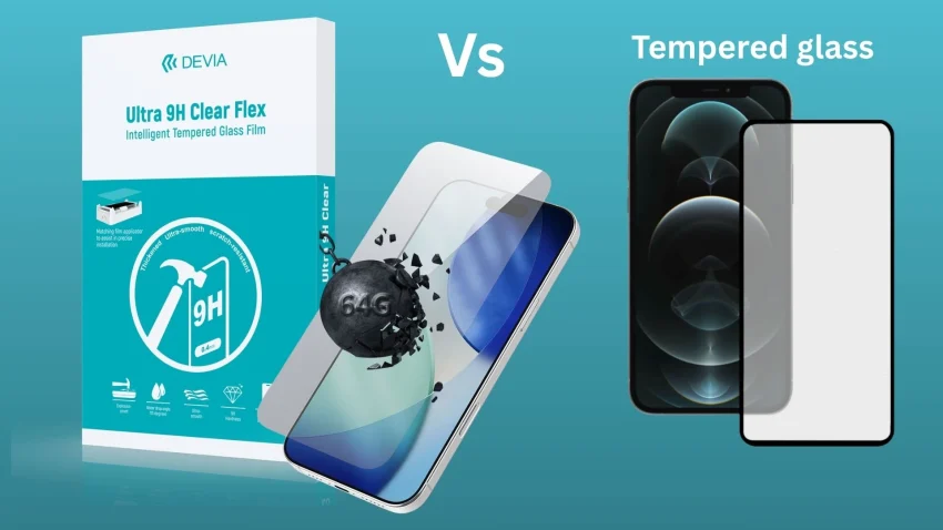 Difference between a 9H screen and a tempered